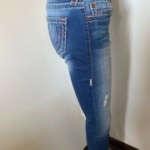 True Religion, size 27, Mid Rise